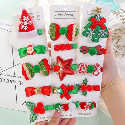 Christmas Vintage Style Ethnic Style Women's Christmas Tree Star Hair Clip