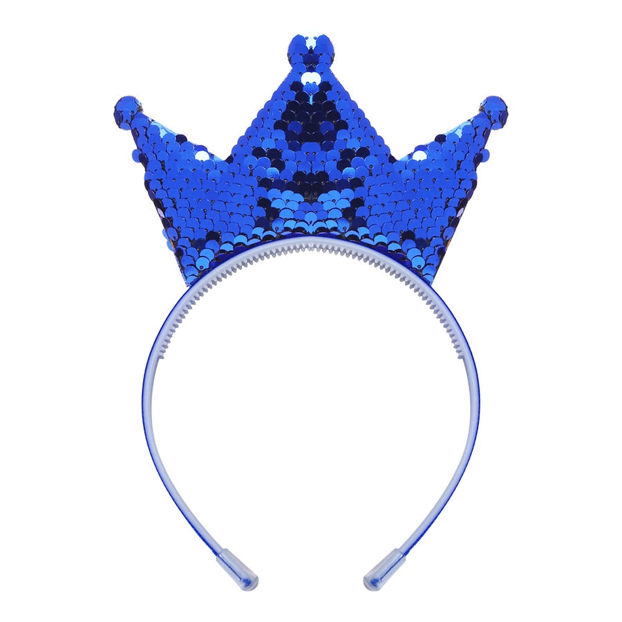 simple style crown plastic resin patchwork hair band