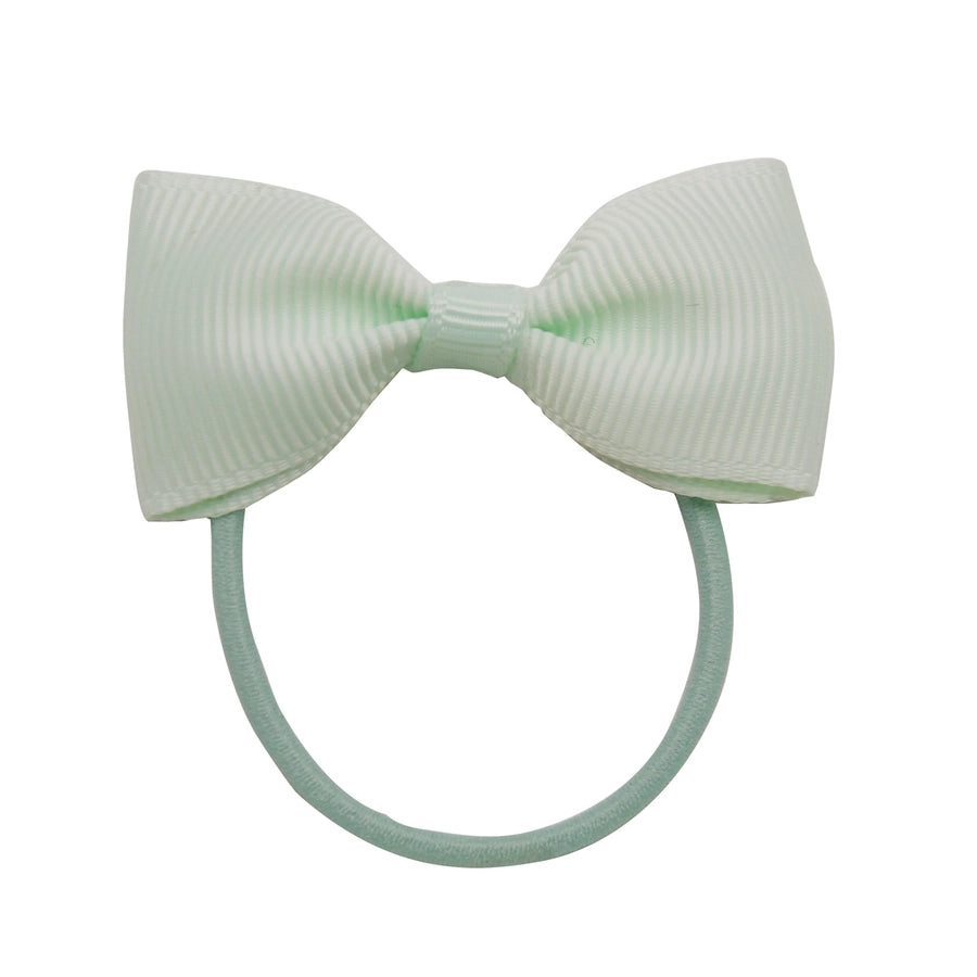 children's jewelry bow hair ring  thread belt hair accessories rubber band solid color girl small rubber band headdress