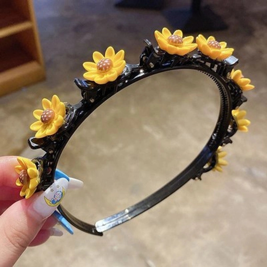 kid's cute cartoon fruit cloth hair band