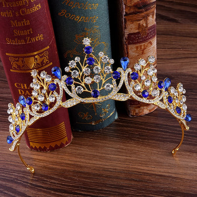 fashion crown alloy inlay rhinestones crown 1 piece