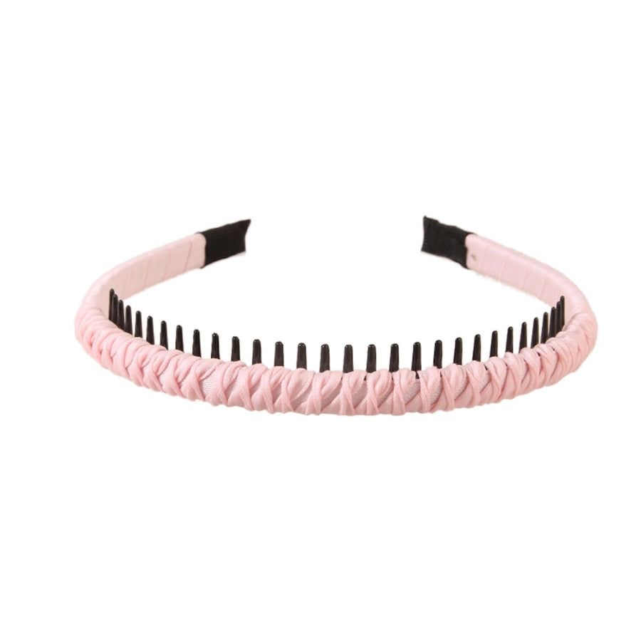 Hot-selling Basic Bangs Broken Hair Band Wash Face Pressure Hair Non-slip Toothed Broken Flower Hair Band Summer Women's Hair Accessories