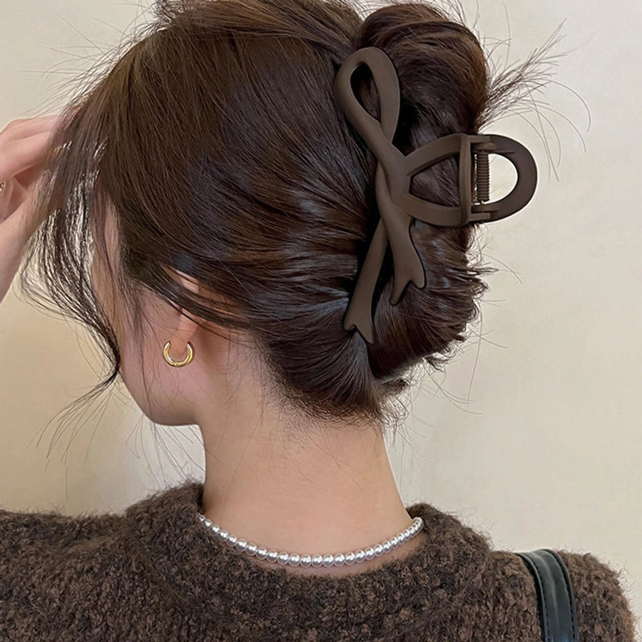 Women's Simple Style Geometric Plastic Resin Hair Claws