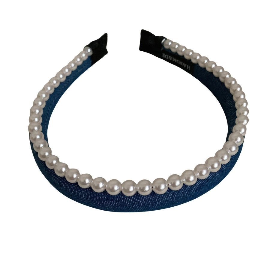 Women's Elegant Simple Style Solid Color Cloth Hair Band