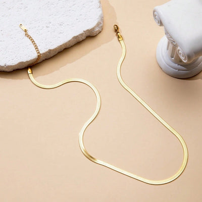 Jewelry Casual Simple Style Geometric Titanium Steel Necklace