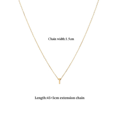 Jewelry Casual Classic Style Letter 201 Stainless Steel 304 Stainless Steel Pendant Necklace