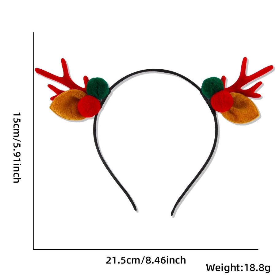 Christmas Cute Antlers Elk PET wool felt Iron