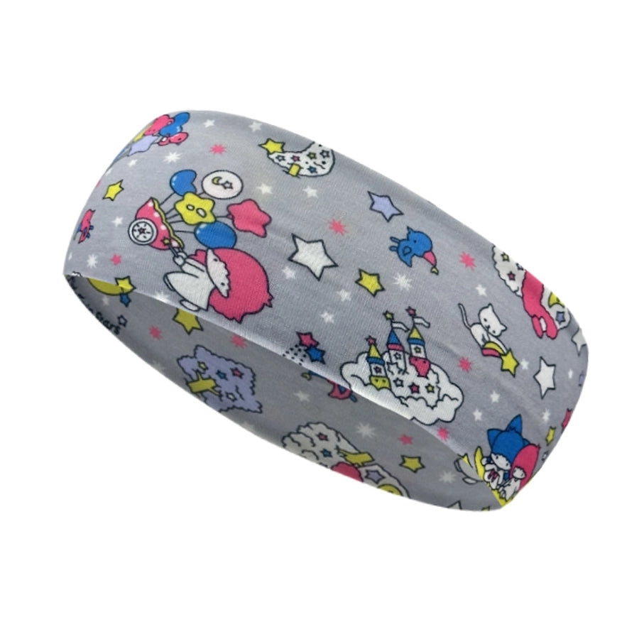 Women's Cartoon Style Cartoon Character Plaid Cloth Printing Hair Band