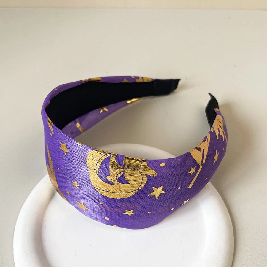 Women's Cool Style Star Spider Spider Web Cloth Hair Band