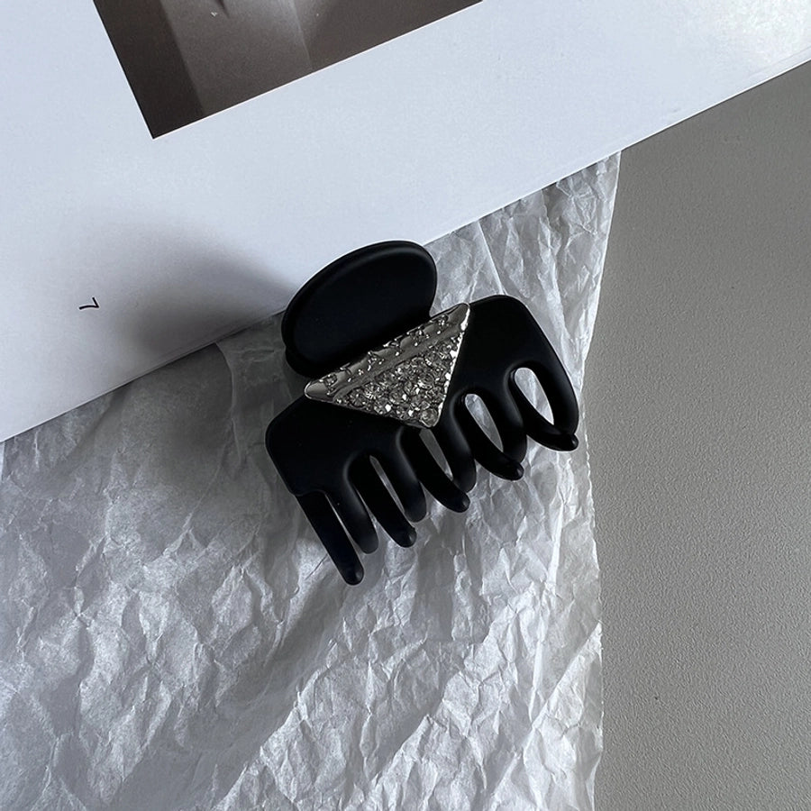 Women's Simple Style Commute Color Block Plastic Hair Claws