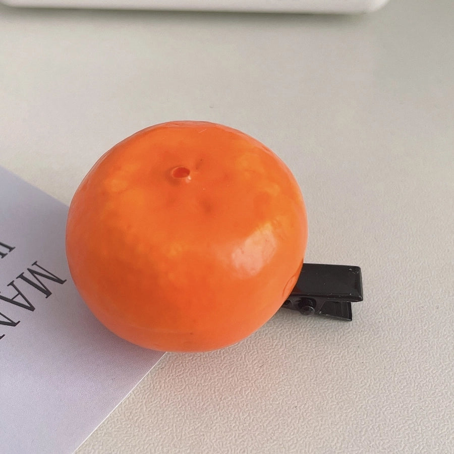 Women's Cute Fruit Vegetable Foam Hair Clip