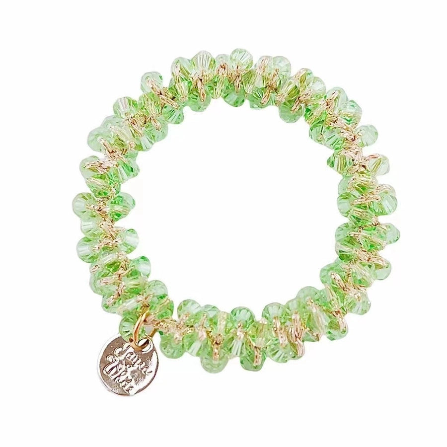 Women's Elegant Geometric Rhinestone Hair Tie