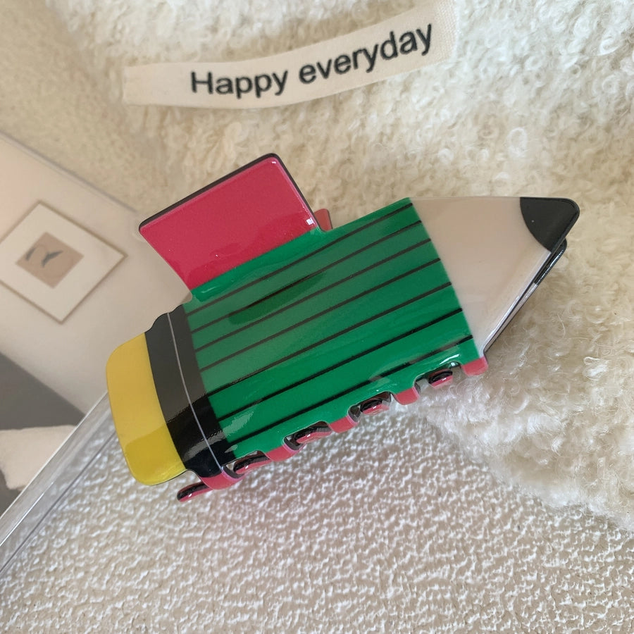 women's vintage style pencil arylic hair claws