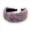 retro plaid cloth hair band
