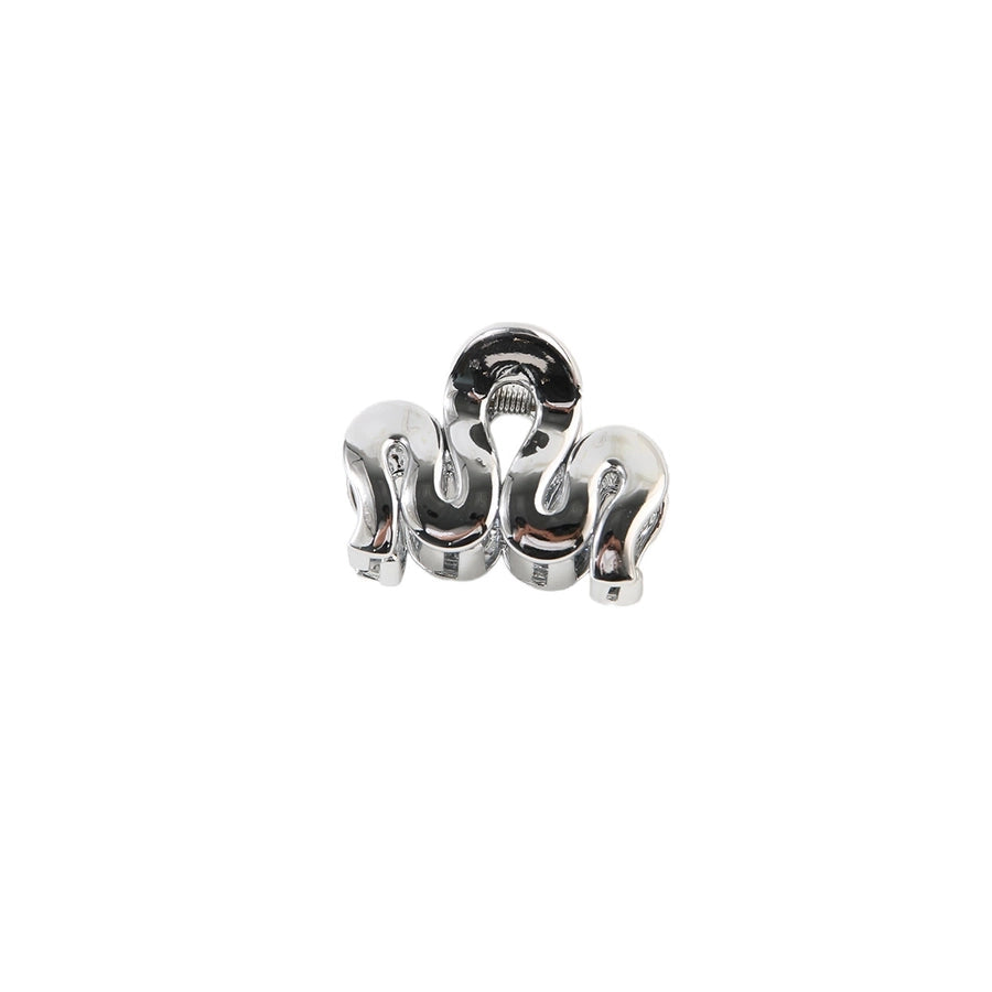 Women's Simple Style Classic Style Solid Color Alloy Stoving Varnish Hair Claws