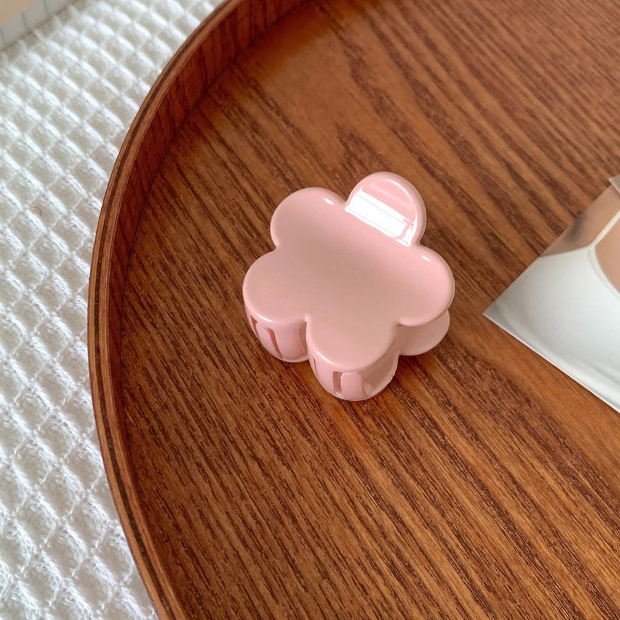 simple style geometric artificial pearl handmade hair claws 1 piece