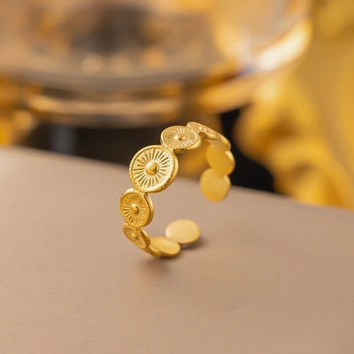 Jewelry Sweet Bow Knot Titanium Steel Plating Rings