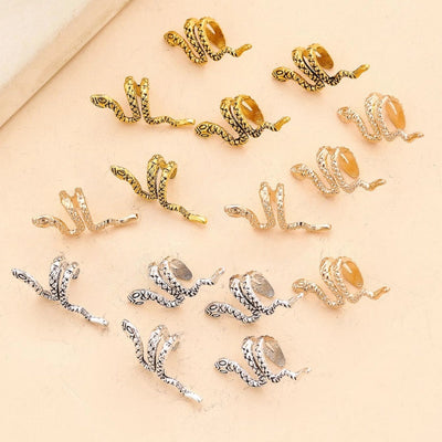 Women's Basic Modern Style Classic Style Snake Alloy Plating hair buckle