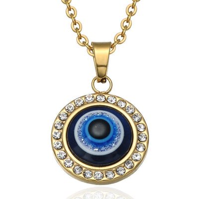 1 Piece Titanium Steel Devil's Eye Pendant