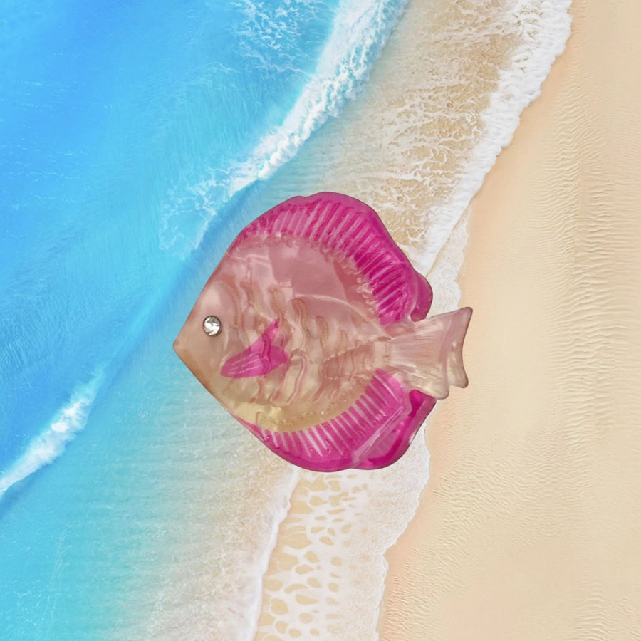 Conch Shell Hairpin Holiday Style Cute Small Hair Grab Japanese and Korean Small Exquisite Acrylic Side Clip Marine Hair Accessories