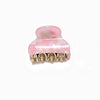 women's simple style geometric acetic acid sheets plating hair claws