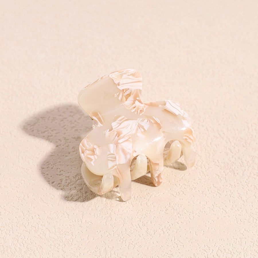 fashion marble acetic acid sheets handmade hair claws 1 piece