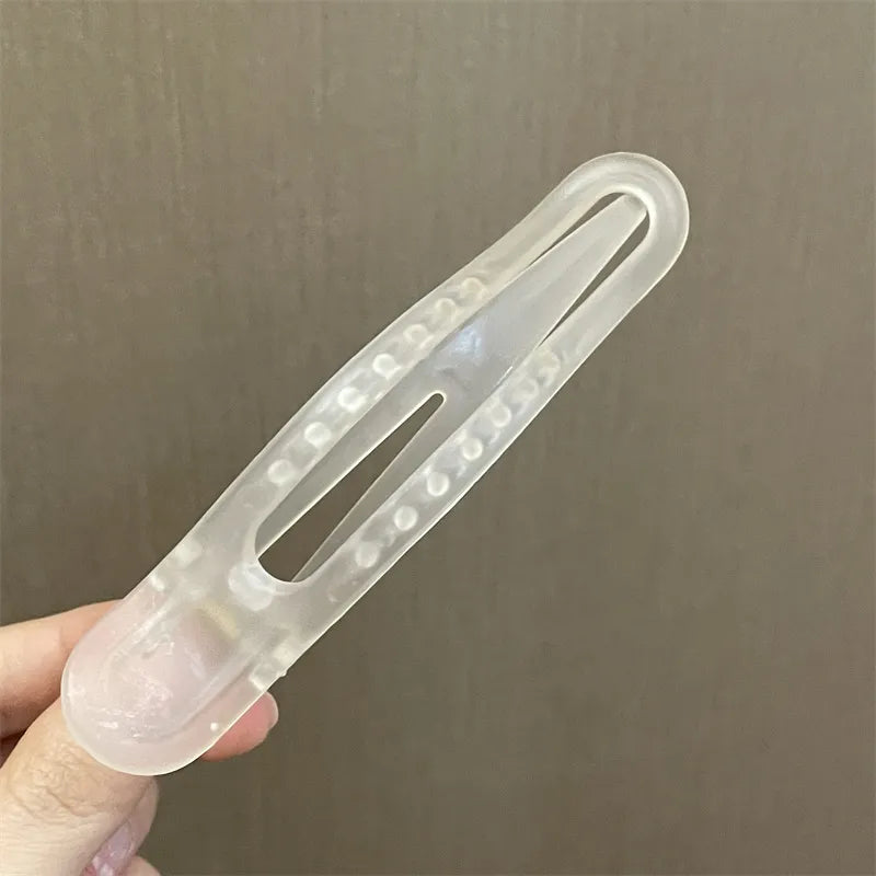 Cute Grab Clip Summer Hairpin Atmosphere Sense Rose Pink Flower Hair Grab Cherry Butterfly Plate Hair Grab Edge Hairpin