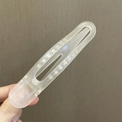 Cute Grab Clip Summer Hairpin Atmosphere Sense Rose Pink Flower Hair Grab Cherry Butterfly Plate Hair Grab Edge Hairpin