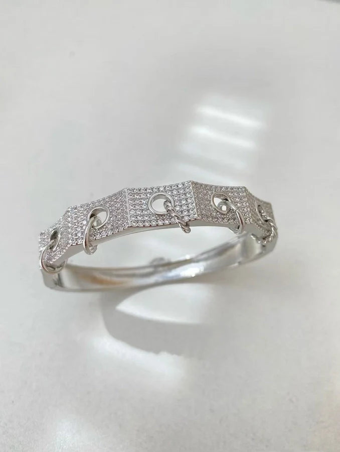 Jewelry Vintage Style Geometric Copper Mixed Metal Rings Bracelets