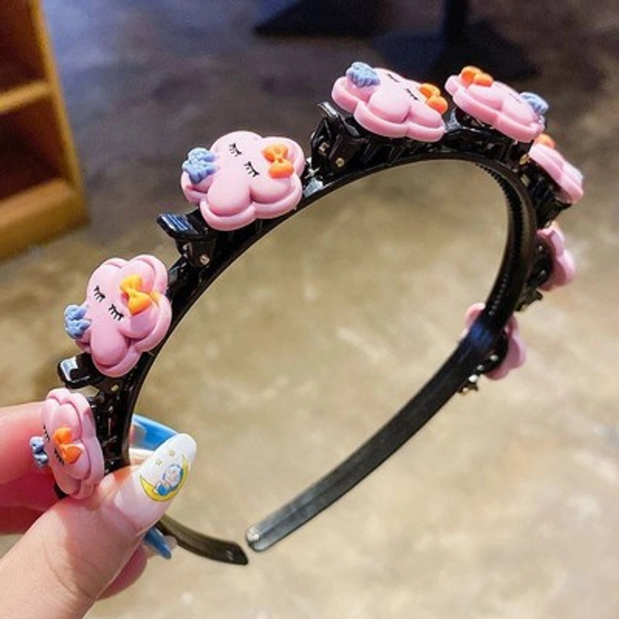 kid's cute cartoon fruit cloth hair band