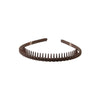 Women's Simple Style Solid Color Plastic Stoving Varnish Hair Band