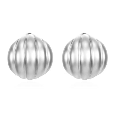 1 Pair Simple Style Geometric 304 Stainless Steel 18K Gold Plated Ear Studs