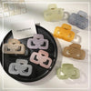 korean shark vertical clip horsetail medium hair clutch