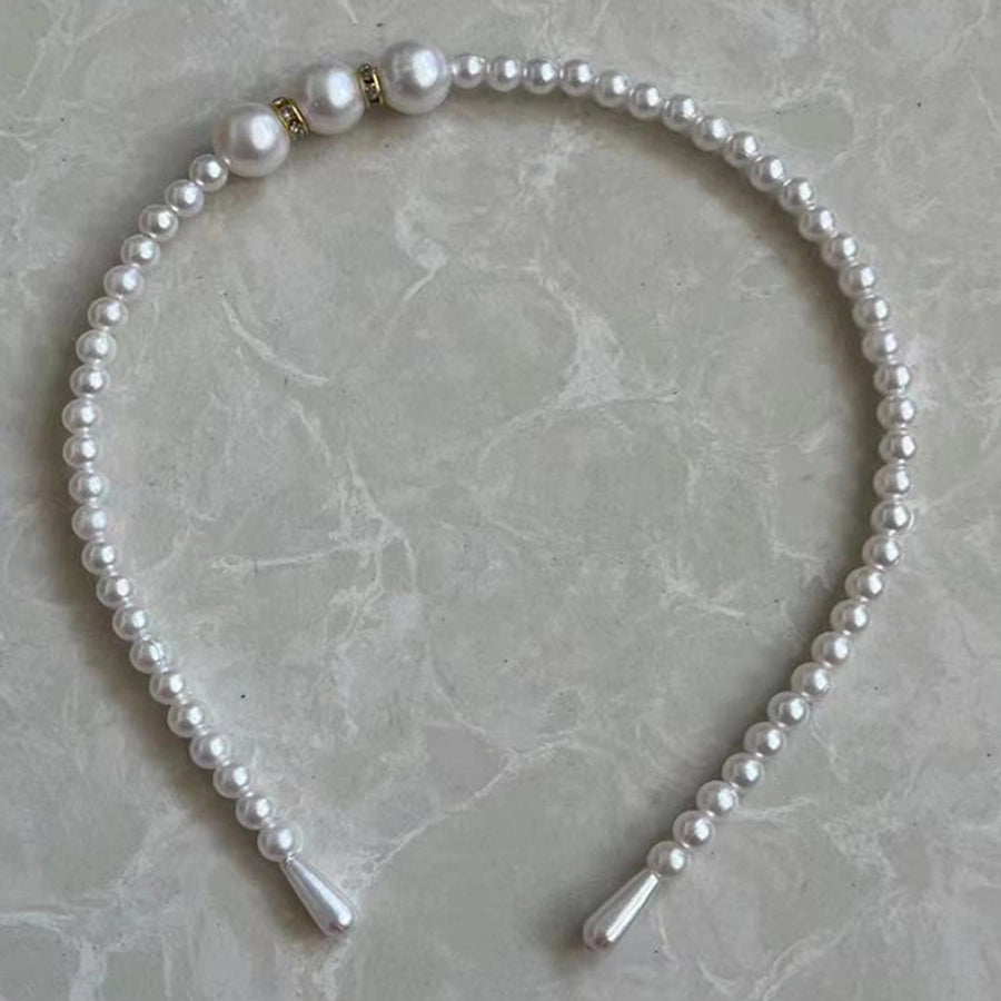 Korean style princess children pearl headband headband girl hair accessories micro business push activities small gifts