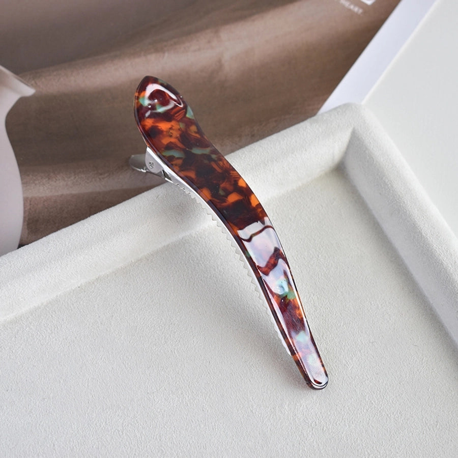 Women's Simple Style Classic Style Color Block Acetic acid sheets Handmade Hair Clip