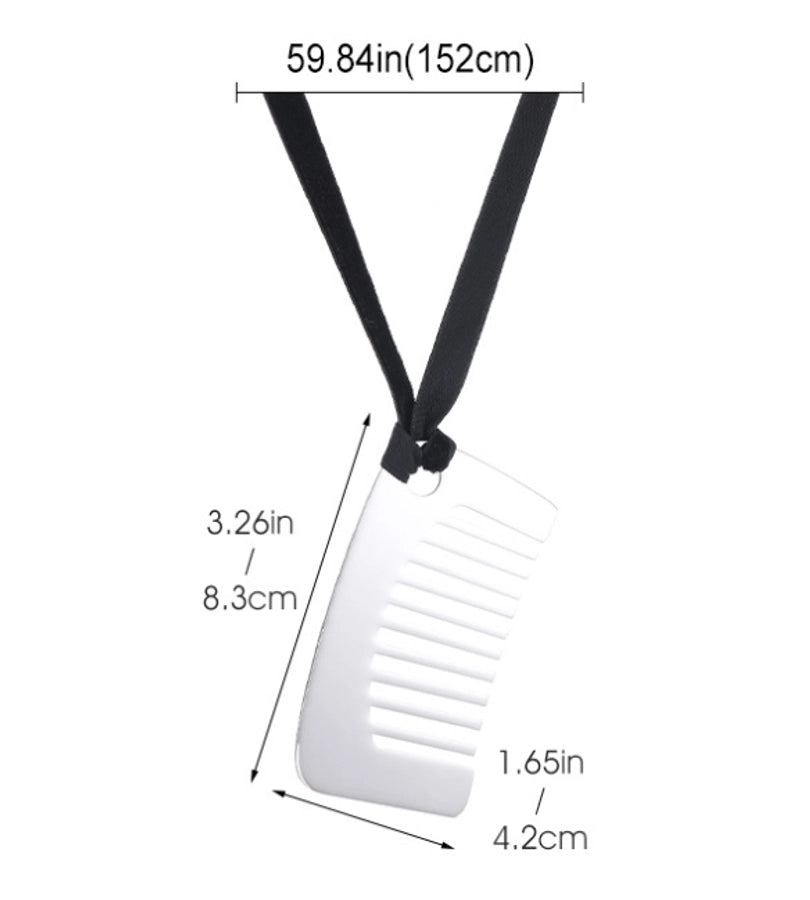 Jewelry Elegant Lady Geometric 304 Stainless Steel Plating Pendant Necklace