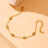 Vintage Style Palm Eye 304 Stainless Steel Bracelets In Bulk