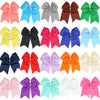 Europe and the United States 8inch large bow rubber band hair band hair rope thread webbing large dovetail headdress manufacturers in stock