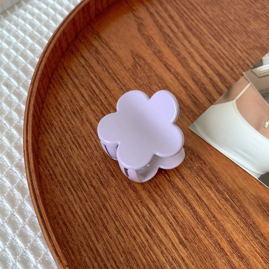 simple style geometric artificial pearl handmade hair claws 1 piece