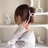 princess cute rabbit plastic cloth inlay rhinestones hair claws