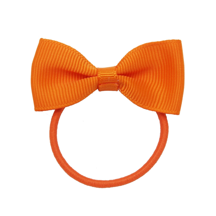 children's jewelry bow hair ring  thread belt hair accessories rubber band solid color girl small rubber band headdress