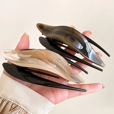 Women's Modern Style Classic Style Geometric Solid Color Arylic Hair Clip