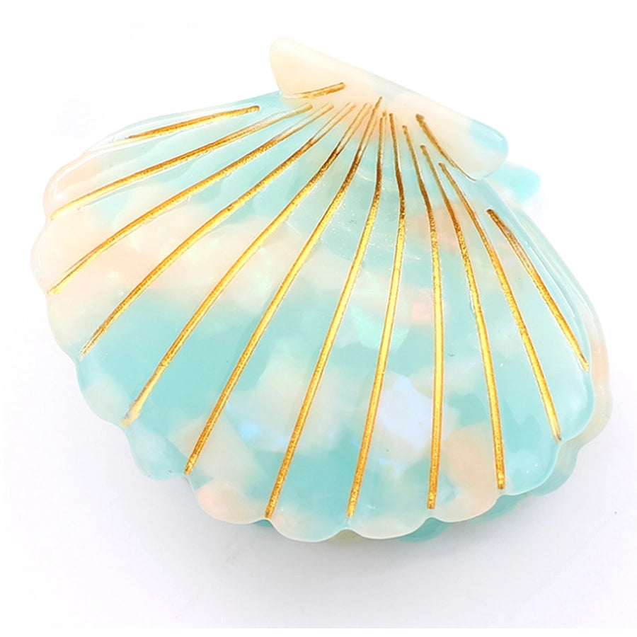 Women's Casual Beach Shell Acetic acid sheets Handmade Hair Claws