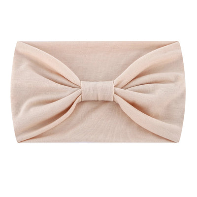 fashion plaid bow knot cloth pleated hair band 1 piece