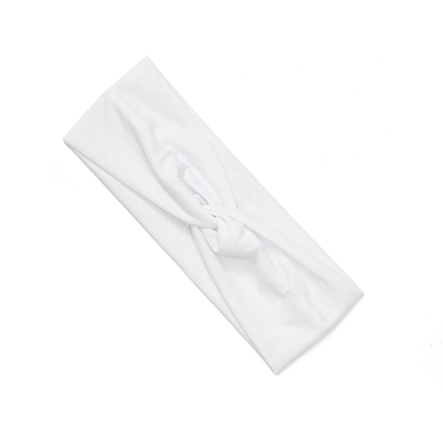 New Adult Plain Cross Headband Knotted Polyester Women's Hair Band Daily Wash Face Hair Band Hair Band