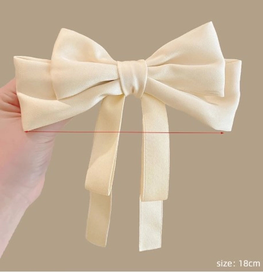 Women's Simple Style Classic Style Bow Knot Cloth Hair Clip