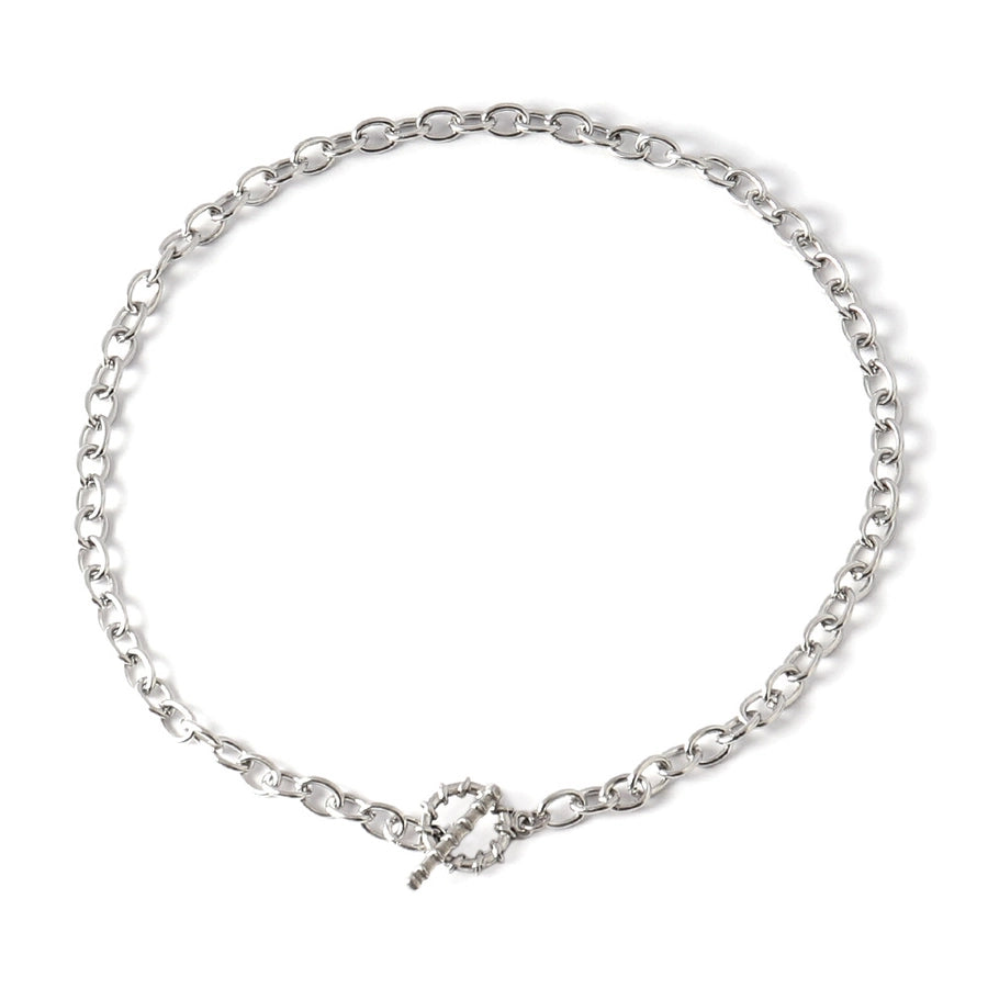 Jewelry Simple Style Classic Style Geometric 316 Stainless Steel  Plating Necklace