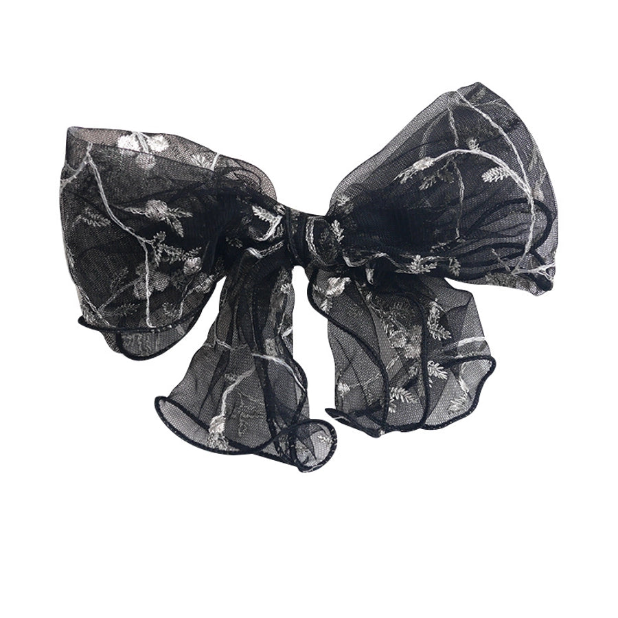 women's sweet bow knot cloth hair clip hair tie