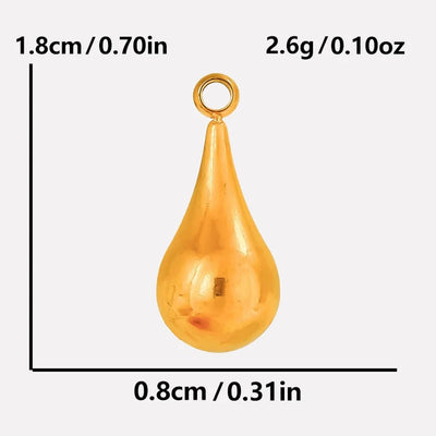 Jewelry Vintage Style Classic Style Geometric 304 Stainless Steel 18K Gold Plated Irregular Plating