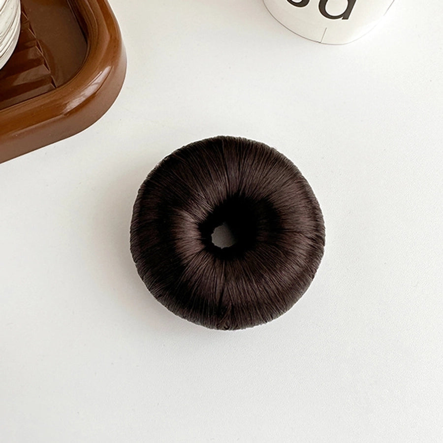 Women's Simple Style Classic Style Solid Color Simulation Hair Hair Tie